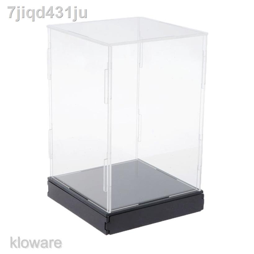 【ins】♘Clear Acrylic Display Box Large Dustproof Protection Doll Model ...