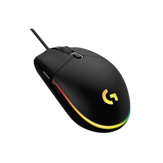 MOUSE (เมาส์) LOGITECH  G102 LIGHTSYNC Gaming Mouse BLACK(by Pansonics)