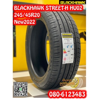 245/45R20 ยางใหม่BLACKHAWK HU02 ยางใหม่ปี2022 จัดส่งฟรี