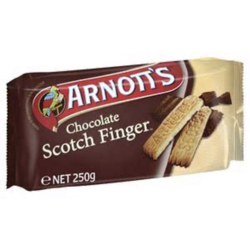 Arnott’s chocolate scotch fingers cookies คุ๊กกี้ บิสกิต ขนมกินเล่น สินค้านำเข้า ออสเตรเลีย 🇦🇺 Aussi