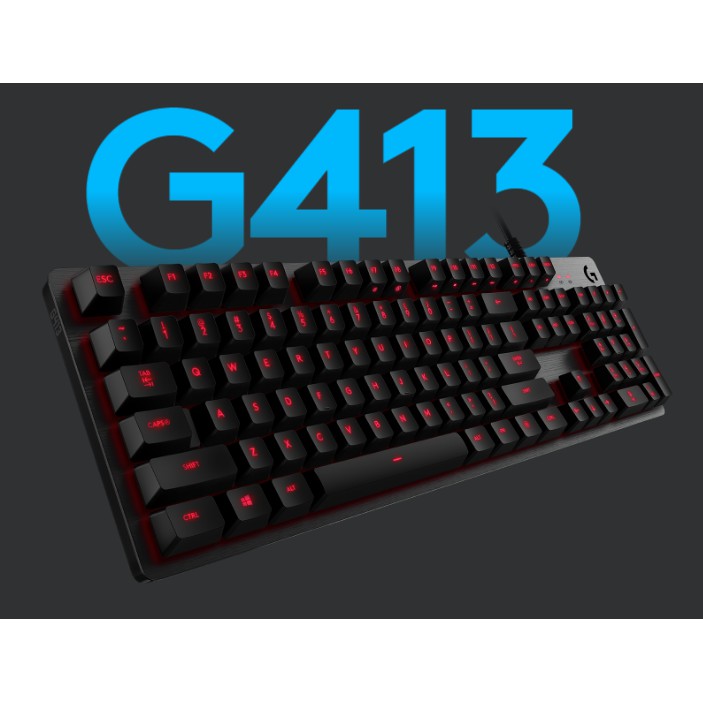 G413 CARBON MECHANICAL GAMING KEYBOARD