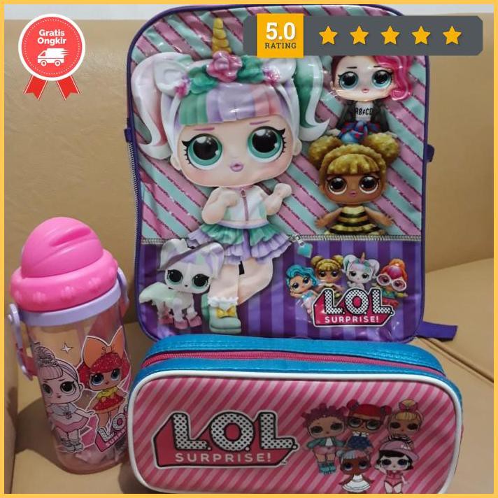 Lol Surprise Kids Backpack 3 Pack - Ii Package Ready789