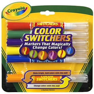 Crayola-สีเมจิก6แท่ง(เปลี่ยนสีได้)