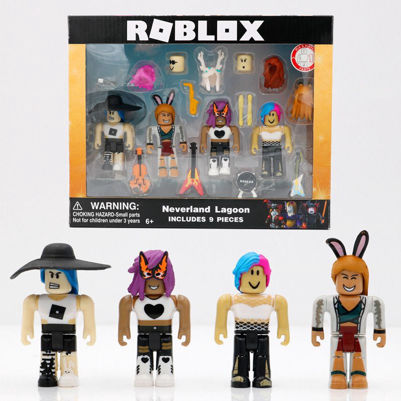 Roblox ของเล น ถ กท ส ด พร อมโปรโมช น ส ค 2020 Biggo เช คราคาง ายๆ - ฟกเกอร roblox characters 7 9 ซม pvc game figma oyuncak action figuras
