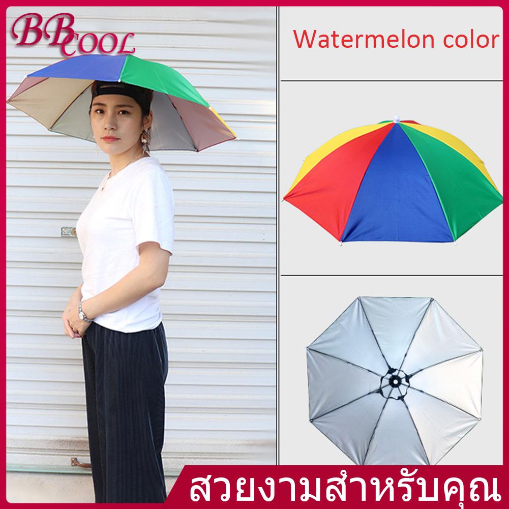 Yotome หมวกตกปลากลางแจ้งแบบพกพาป้องกันฝนป้องกันแดด Unisex #8