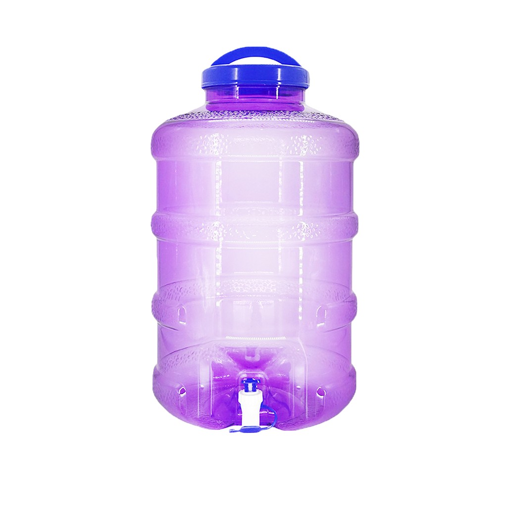 ถังน้ำดื่ม ถูกที่สุดเกรด A 🔥🔥💦PET ขนาด18.9 ลิตร  ถังน้ำมีก๊อกพร้อมหูหิ้วรุ่น ลาย 1X - รูปที่ 6