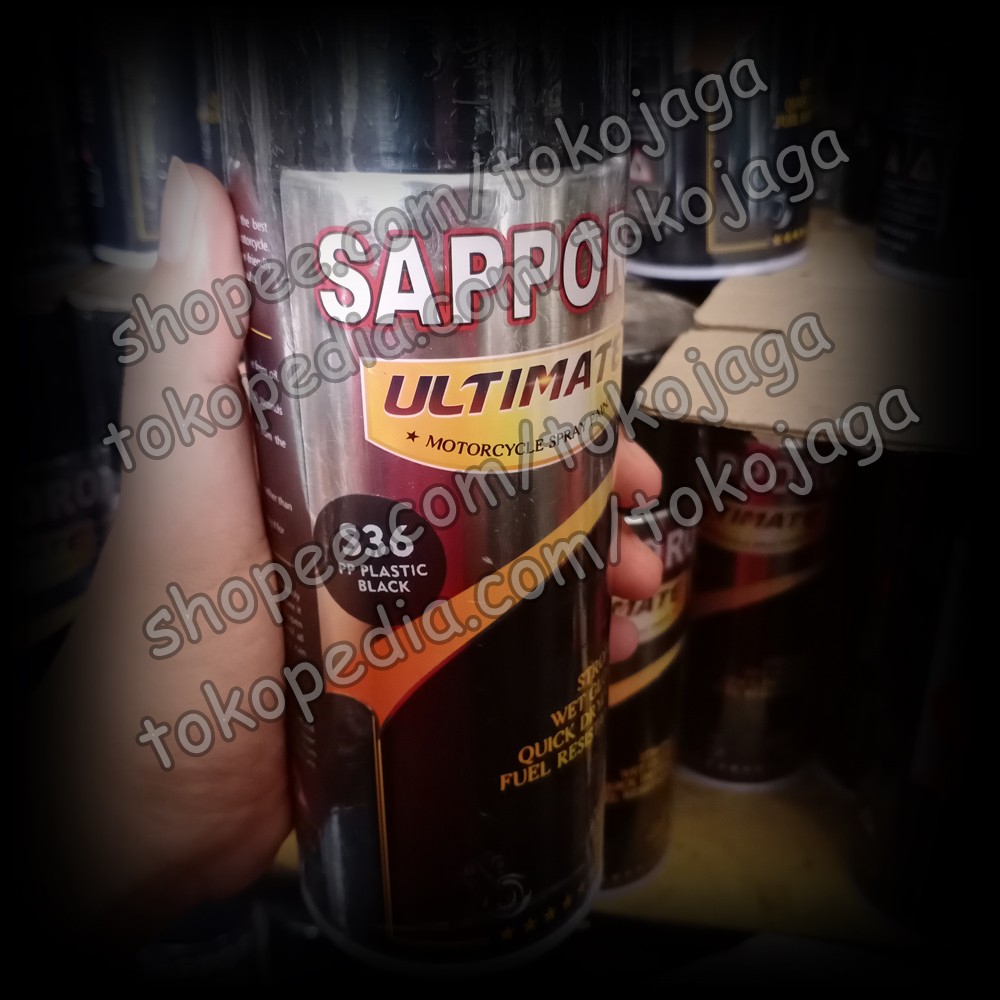 Sapporo Ultimate S36 PP พลาสติก สีดํา