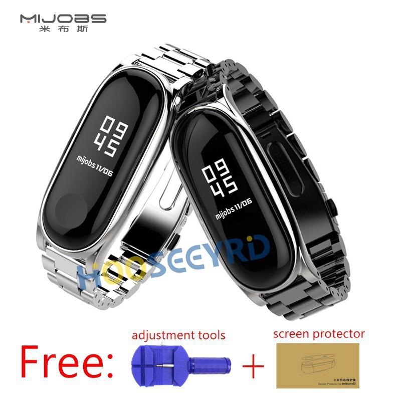 สายคล้องโลหะ 100 % สำหรับ Xiaomi Mi Band 3 authorization