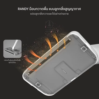 [FREE Gift] RANDY ไม้ถูพื้น ไม้กวาด ฉีดน้ำ 3in1 ไม้ถูพื้นสเปรย์ ทำความสะอาดบ้านทั้งหลังต้องการเครื่องมือเพียงชิ้นเดียว