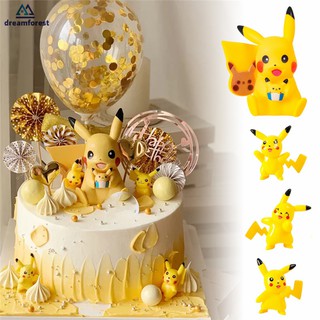 ตกแต่งเค้กวันเกิด Pikachu วันเกิดตกแต่ง topper