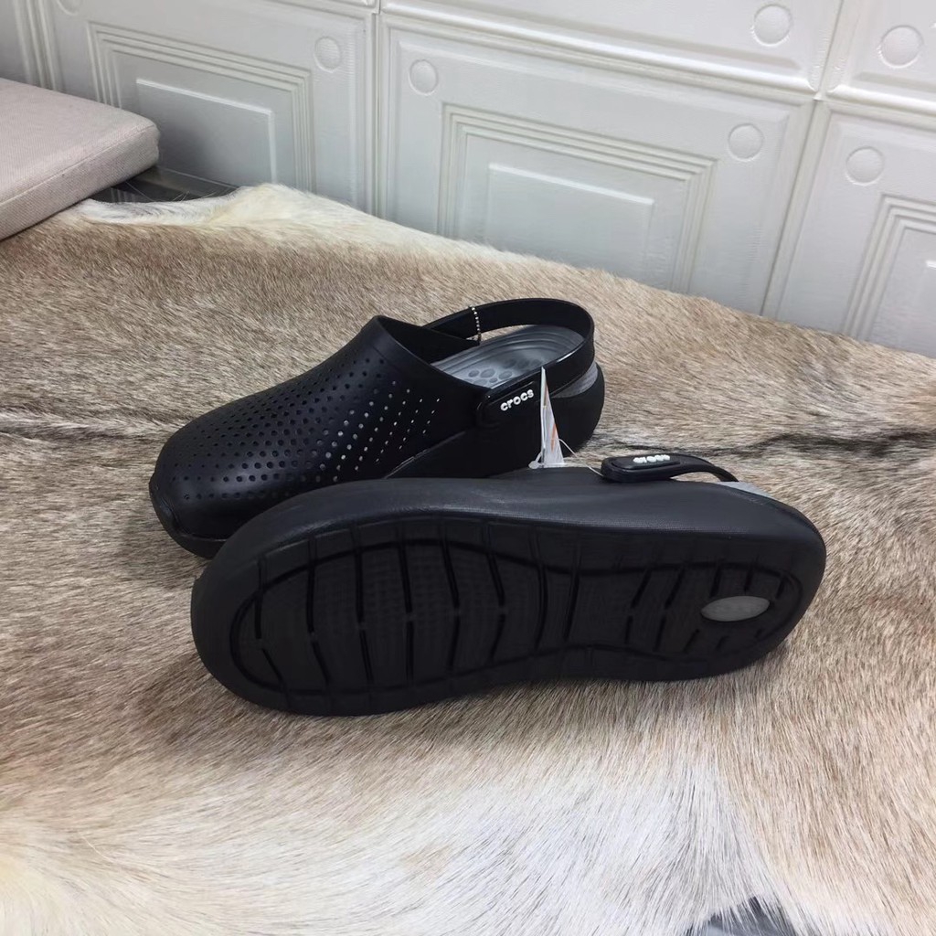 แท้100% Crocs รองเท้าผู้ชาย แตะสตรี ชายหาด ราคาถูก ใส่สบาย พื้นนุ่ม ไม่ลื่น