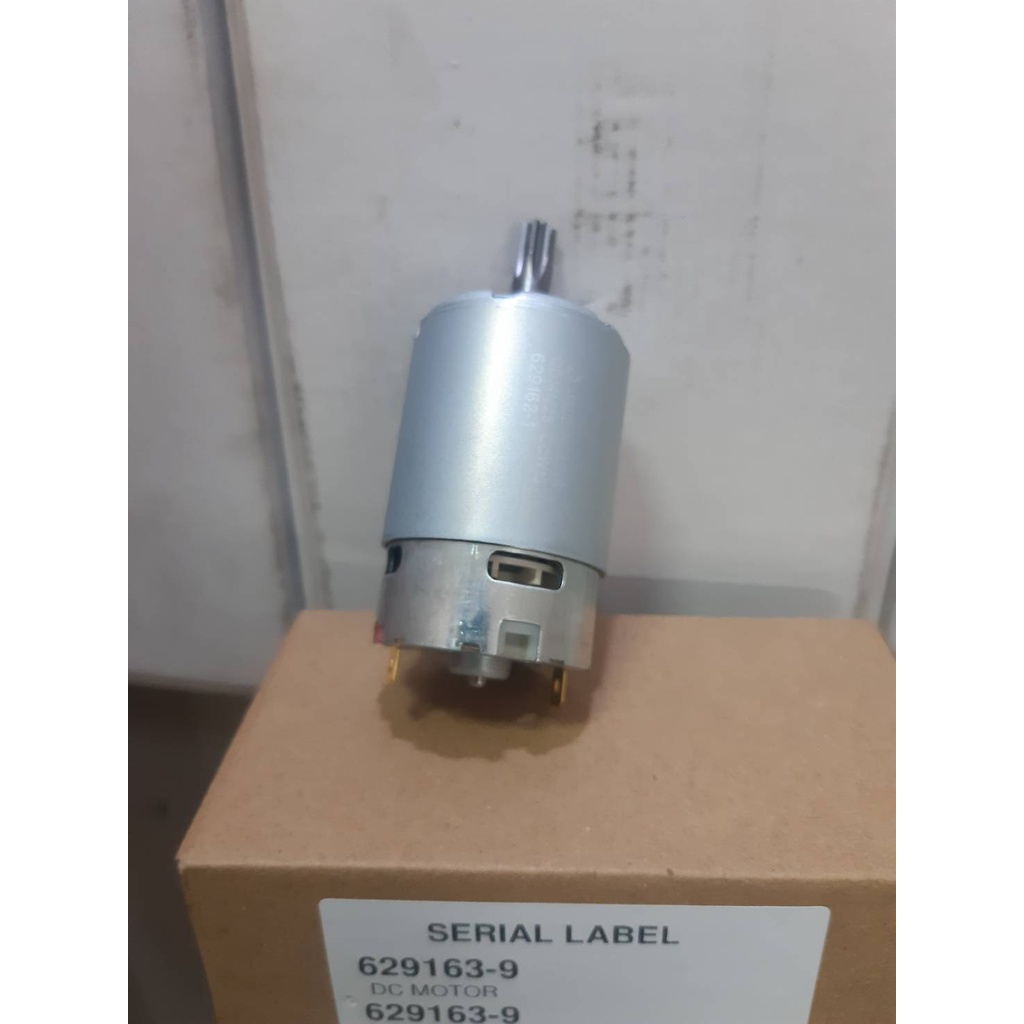 Makita อะไหล่มอเตอร์ 12 โวลล์ รุ่น TD090D,TD 110D part no.629163-9 ใช้ประกอบงานซ่อมอะไหล่แท้