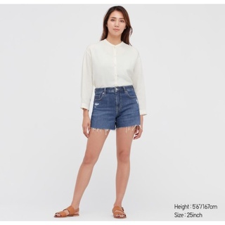 UNIQLO WOMEN HIGH RISE DENIM SHORTS💥