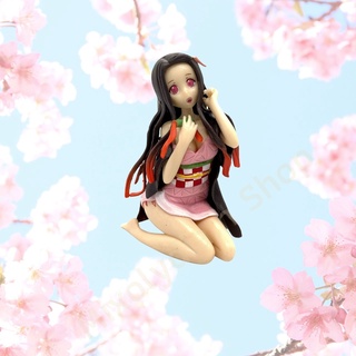 🌈พร้อมส่ง🌈 โมเดล ฟิกเกอร์เนซึโกะ เซ็กซี่  Kimitsu No Yaiba Nezuko Figure 16 cm.