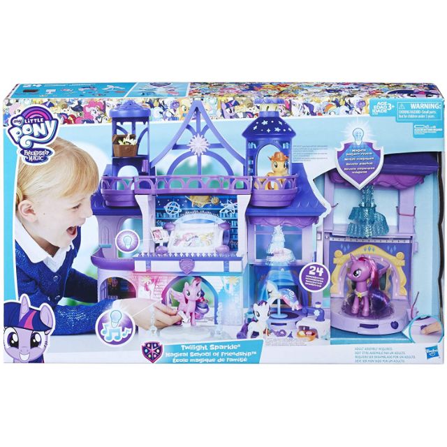 twilight sparkle castle playset