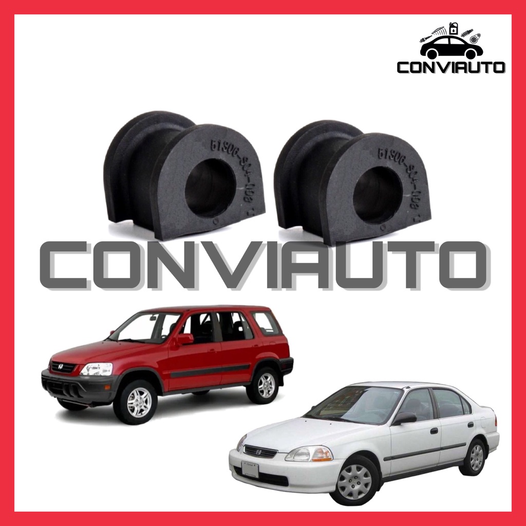 HONDA CIVIC SO4 CRV S10 FRONT STABILIZER BAR BUSH 22MM (51306-SO4-003) 2PCS/1SET CONVIAUTO