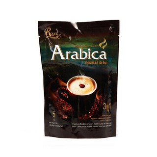 กาแฟ 3in1 Arabica Robusta Blend 20g x 5ซอง รอแยลคอฟฟี่