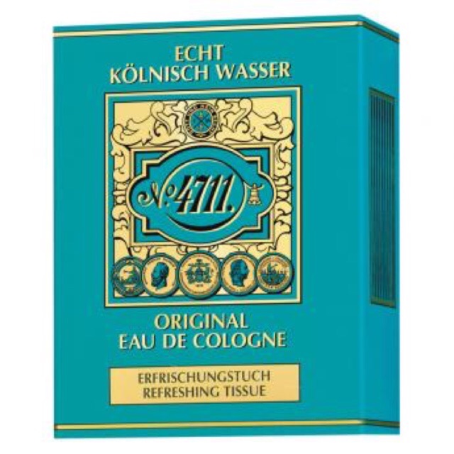 🇩🇪 4711 Refreshing Tissue จาก Echt Kölnisch Wasser Original Eau De Cologne กระดาษหอมเย็น ทิชชู่เย็น 