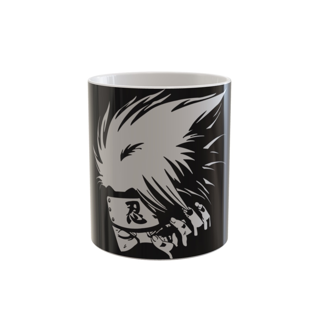 แก้วน้ํา Kakashi Hatake Face Motif