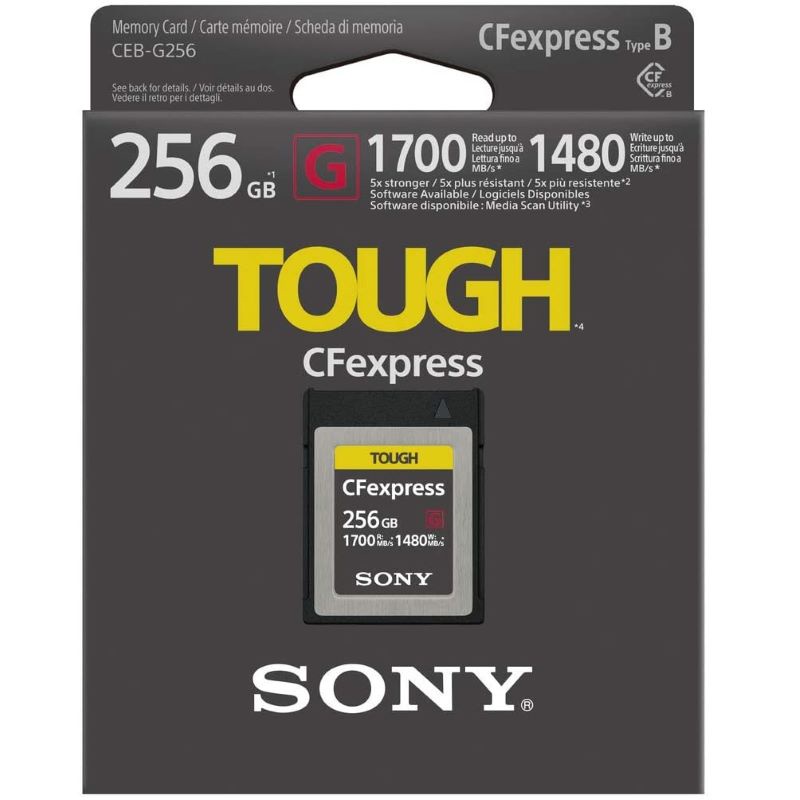 Sony 256GB CFexpress TOUGH Type B