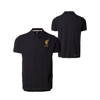 เช็คสินค้าก่อนสั่งซื้อเท่านั้น !!! เสื้อโปโล ลิเวอร์พูล LFC-PL-013 (ฺBLACK) สีดำ