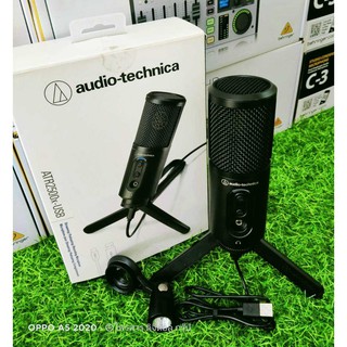 Audio Technica ATR-2500X-USB ไมโครโฟน Cardioid เชื่อมต่อแบบ ATR-2500X-USB