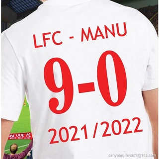 Morning เสื้อ วัยรุ่น 90  ผลฟุตบอล ผ้าCotton 100% SML