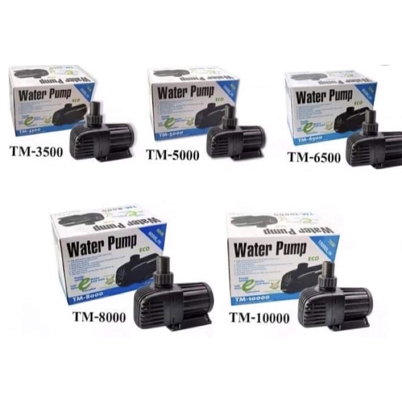ปั๊มน้ำ JEBAO TM-3500-10000 ปั๊มประหยัดไฟ ใช้ในบ่อปลา