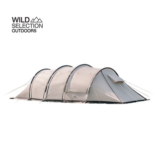 เต็นท์อุโมงค์  Naturehike  4 เสา สำหรับ 4-6 คน (รุ่นใหม่ Snow Skirt) Cloud vessel tunnel tent NH20ZP015