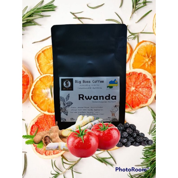 เมล็ดกาแฟคั่ว​ Rwanda