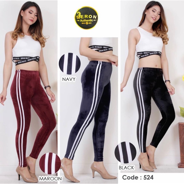 Joker.store123 Beludu Lis 2 เลกกิ้ง - นําเข้า