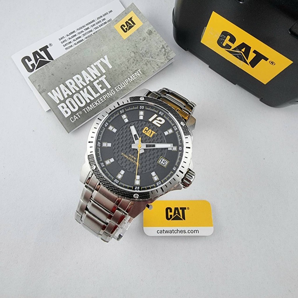 CAT watch รุ่นCB.141.11.132CARBON BLADE Caterpillar watch นาฬิกาข้อมือผู้ชาย นาฬิกาแคทเธอร์พิลลา