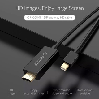 ORICO(XD-MDTD) Mini DP Display Port to HDMI-compatible/DP Adapter HD Cable Male To Male Video Audio Converter