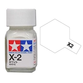 TAMIYA Enamel 80001 X-1, 80002 X-2, 80003 X-3, 80004 X-4, 80005 X-5, 80006 X-6, 80007 X-7, 80008 X-8 สีอีนาเมล