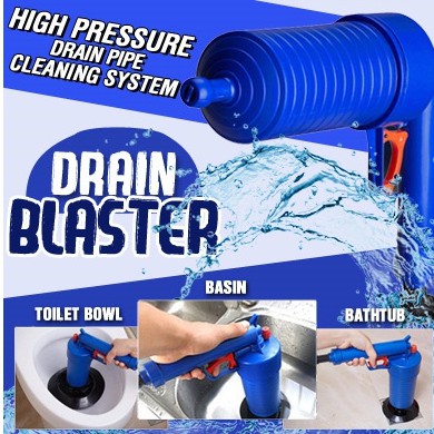 Krafter- 4 in 1Froleter, แรงดันสูง Air Drain Blaster, ปั๊มทําความสะอาดปั๊มห้องน้ําอาบน้ํา