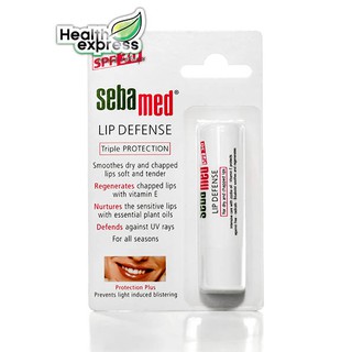 Sebamed Lip Defence SPF30 ซีบาเมด ลิป ดีเฟ้นซ์ ปริมาณสุทธิ 4.8 g.