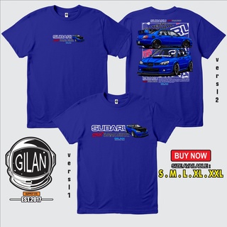 เสื้อคู่ - บ้าSUBARUIMPREZASTIWRXWRCV4เสื้อยืดรถยนต์เสื้อยืดรถยนต์