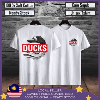 เสื้อยืด ผ้าฝ้าย 100% พิมพ์ลาย HEBAT Duckdude Baju Lelaki สําหรับผู้ชาย