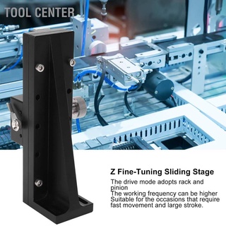 เครื่องมือปรับแต่งเวที Center Z Slide Stage Dovetail Groove Fine`Tuning แพลตฟอร์ม Lwz40-150 40X40 มม.