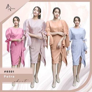 ARINDA Petra Skirt 6501 : กระโปรงสั้น ดีเทลระบายข้าง ชายระบายถอดได้