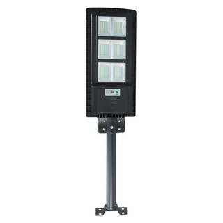 Street light LED SOLAR STREET LIGHT LAMPTAN SMART SENSOR 90W PLASTIC/METAL CLASSIC BLACK External lamp Light bulb ไฟถนน