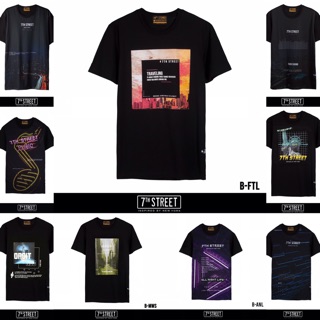 เสื้อยืด Black Label Collection 7th STREET