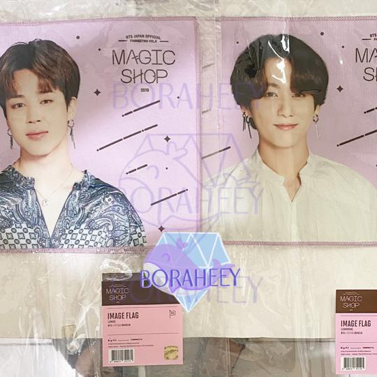 [READY] BTS OFFICIAL MAGIC SHOP IMAGE FLAG JAPAN FANMETING