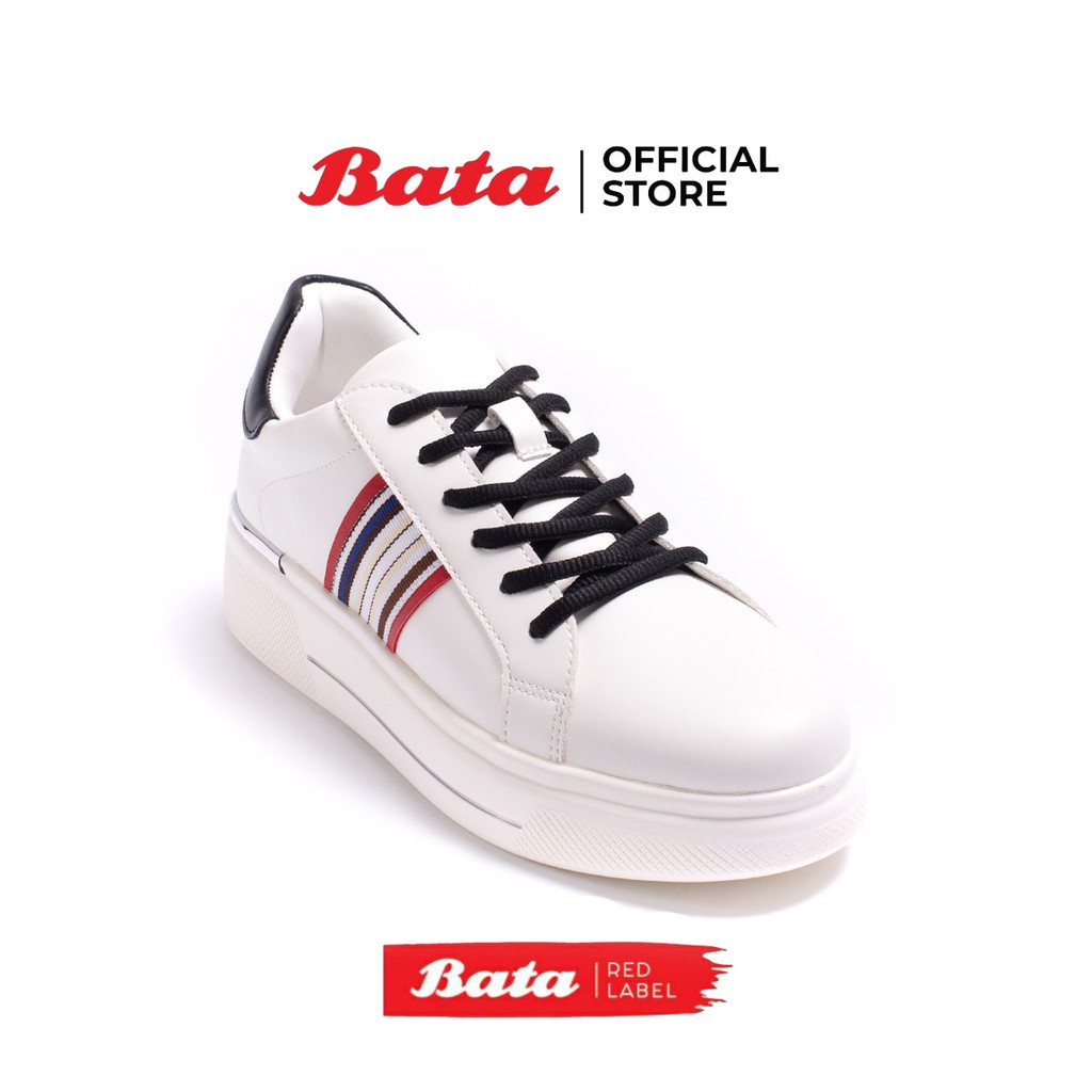 Bata บาจา รองเท้าสนีคเคอร์ รองเท้าผ้าใบแฟชั่น ส้นหนา น่ารักทันสมัย สำหรับผู้หญิง รุ่น City Trekker สีขาว 5606619