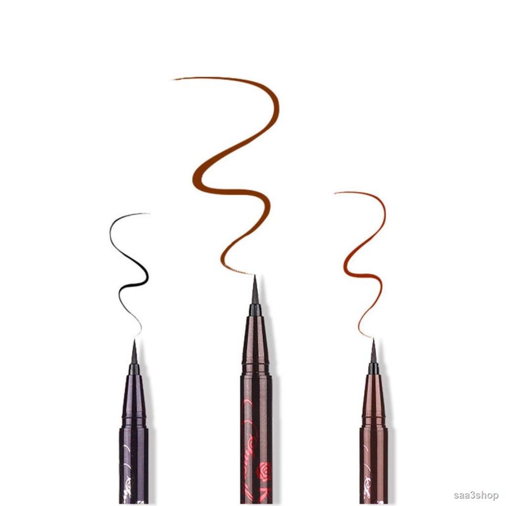 เตรียมจัดส่งอายไลเนอร์Kiss Me Heroine Make eyeliner 0.1mm คีสมี อายไลเน