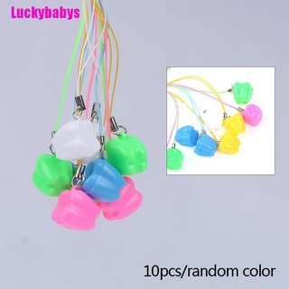 (Luckybabys) กล่องเก็บฟันน้ํานม หลากสี 10 ชิ้น