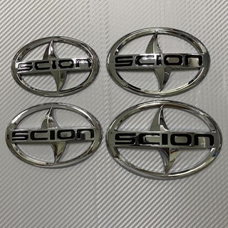 โลโก้* scion สีชุบโครเมี่ยม ราคาต่อชิ้น