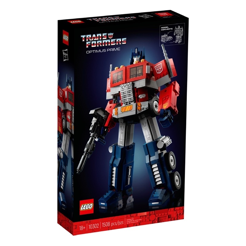 [พร้อมส่ง Coin คืน 10%] LEGO 10302 Transformers Optimus Prime ของแท้ มือหนึ่ง กล่องสวย
