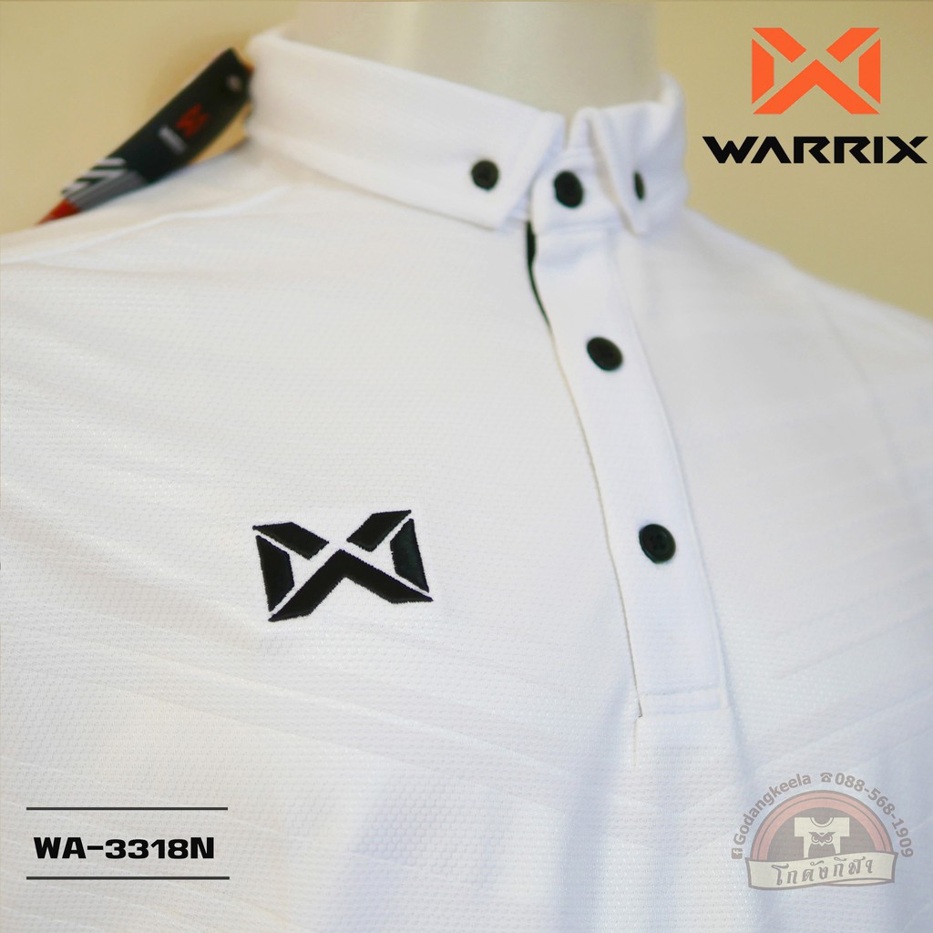 เสื้อโปโล WARRIX WA-3318N WA-PLAN18 วาริกซ์ วอริกซ์ ของแท้ SET 2