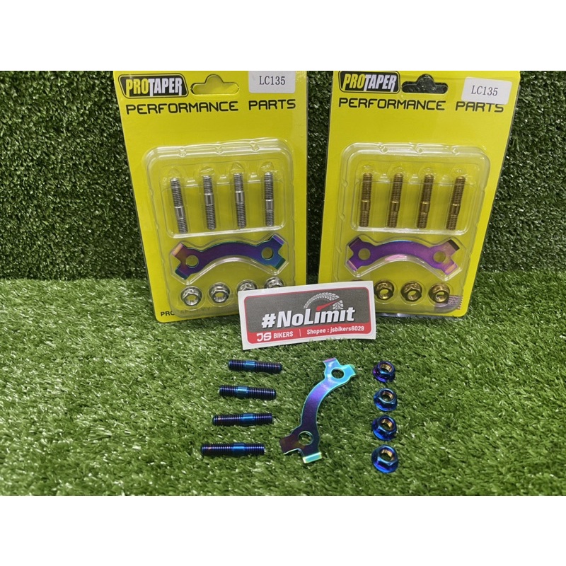 YAMAHA LC135 V1-V7 REAR SPROCKET SCREW SET PROTAPER GOLD / TITANIUM / CHROME